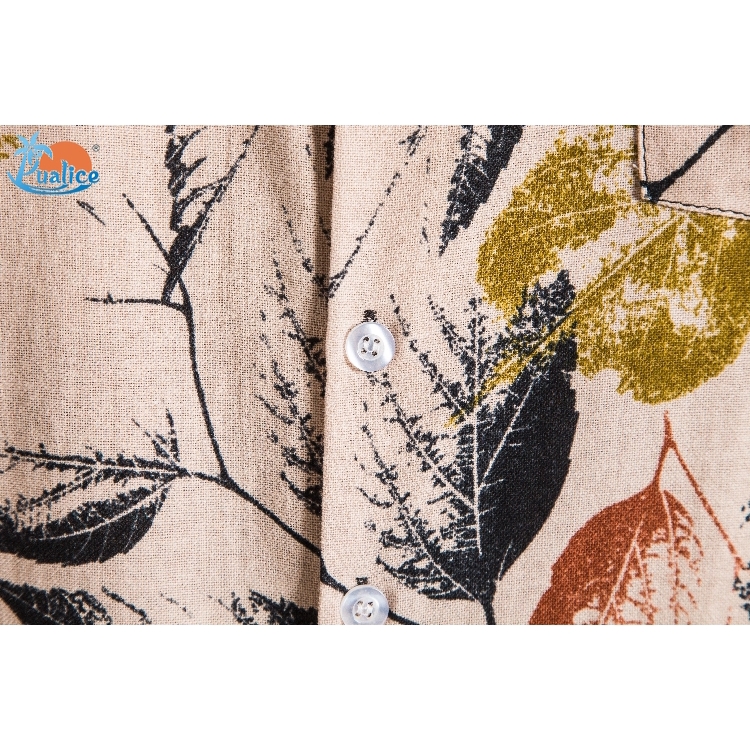 Cotton hemp ethnic style suit collar short sleeve shirt555 | BigBuy360 - bigbuy360.vn