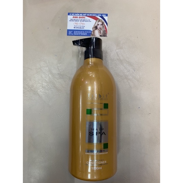 Gội xả hair spa titbit phục hồi tóc hư tổn 1000mlx2