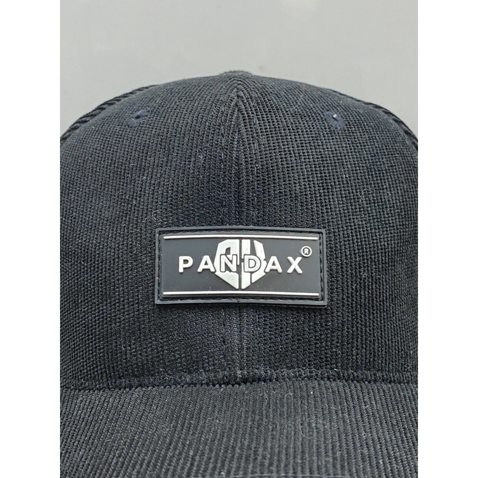 Mũ lưỡi trai đen local brand unisex PANDAX Cap freestyle chất vải nhung tăm