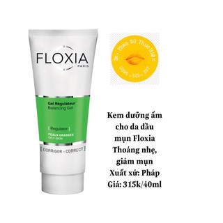 Dưỡng ẩm cho da dầu mụn Floxia Balancing Gel 40ml