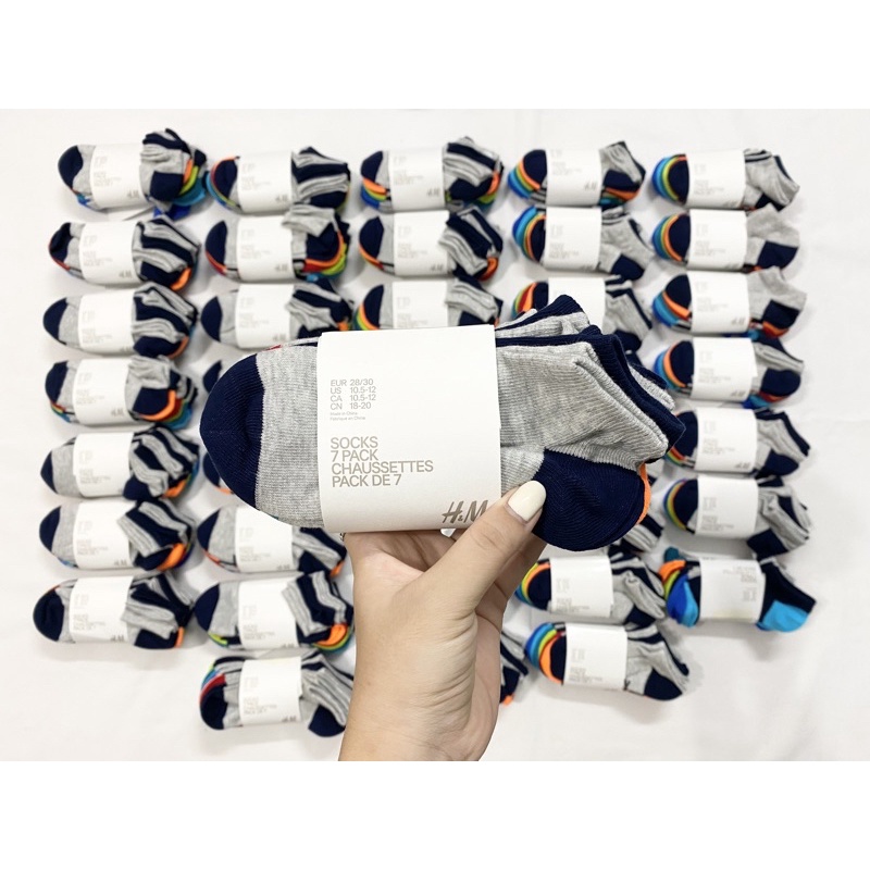 01 đôi tất trẻ em HM -size 5-6 tuổi- giao màu ngẫu nhiên -có mail mua hàng của web chính hãng