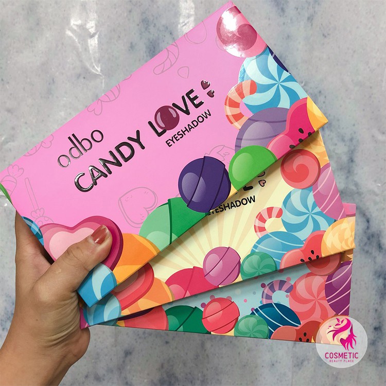 Bảng Phấn Mắt 24 Màu Odbo Candy Love Thái Lan PV389