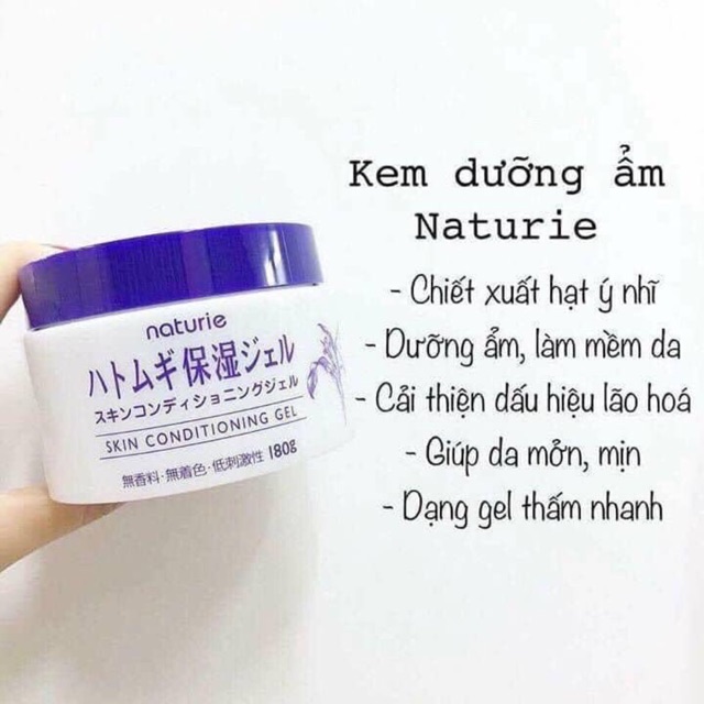 Kem dưỡng ẩm naturie