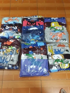 Combo 5 bộ nỉ da cá size 5-10kg