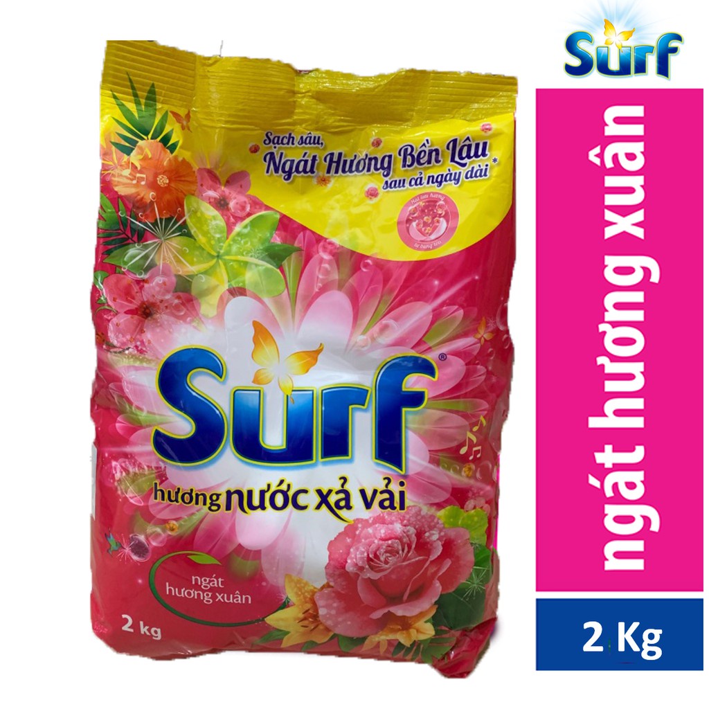 Bột Giặt Surf 2kg Ngát Hương Xuân