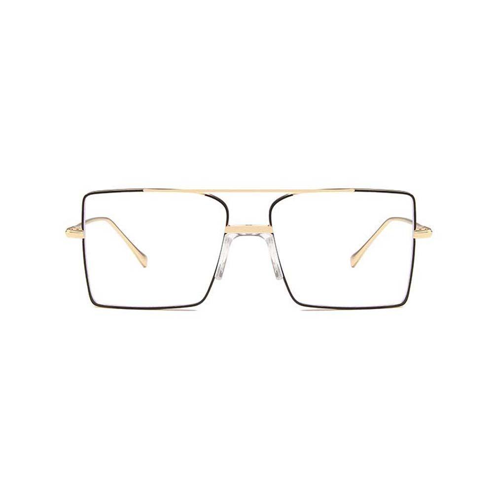 Mắt Kính Chống Bức Xạ MXMUSTY|Son Môi Màu Sắc Thời Trang|Kính Gọng Vuông Kim Loại Nhiều Màu Sắc Phong Cách Hàn Quốc