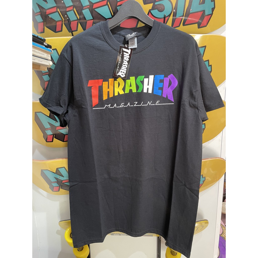Áo THRASHER - Chính Hãng - Rainbow MAG, 100% cotton