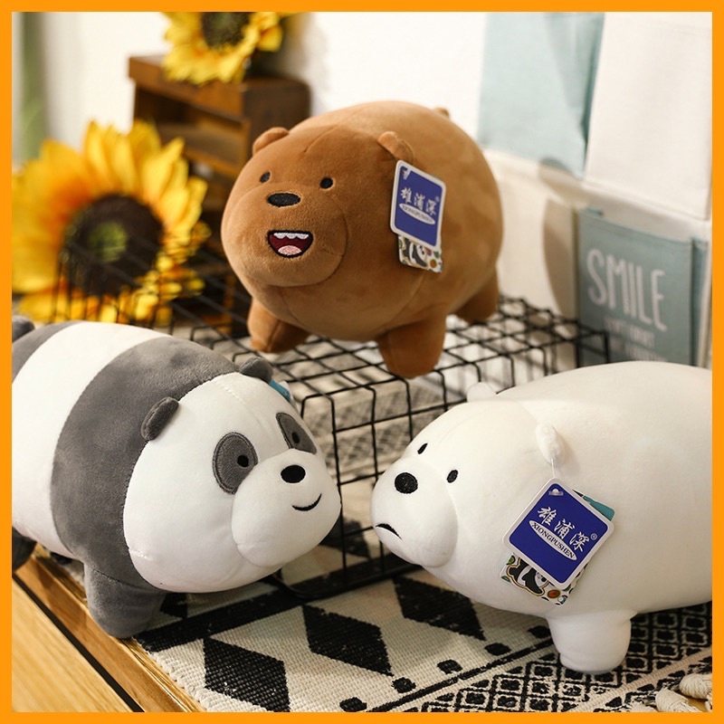 THÚ BÔNG ANH EM GẤU BEAR ĐỨNG CHẤT LIỆU MINISO