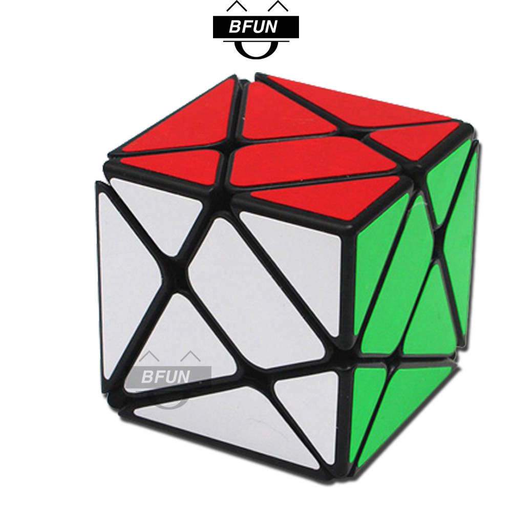 Rubik Biến Thể ASIX Cube (No.8882) VIỀN ĐEN- Khối Rubik Biến Thể 6 Mặt Xoay Trơn, Đồ Chơi Trẻ Em BFUN (Shop có rubik3x3)