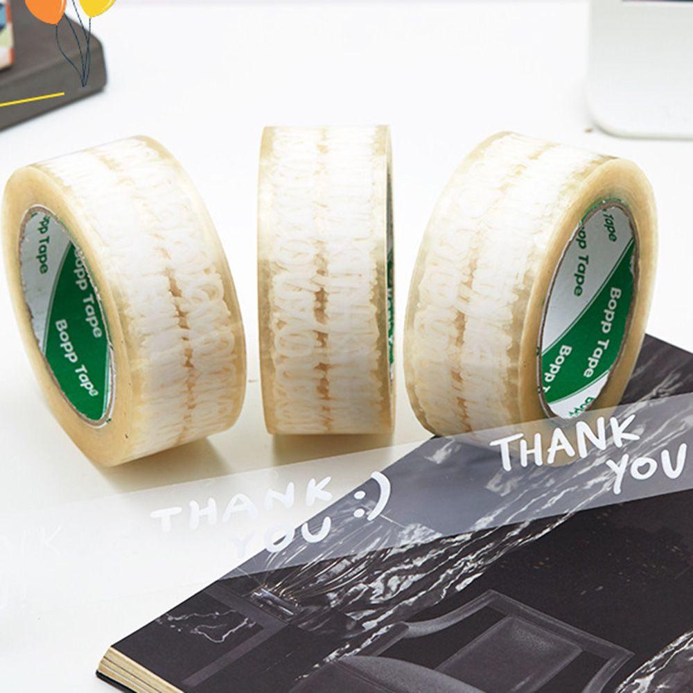 PISTA Cuộn Băng Keo In Chữ THANK YOU