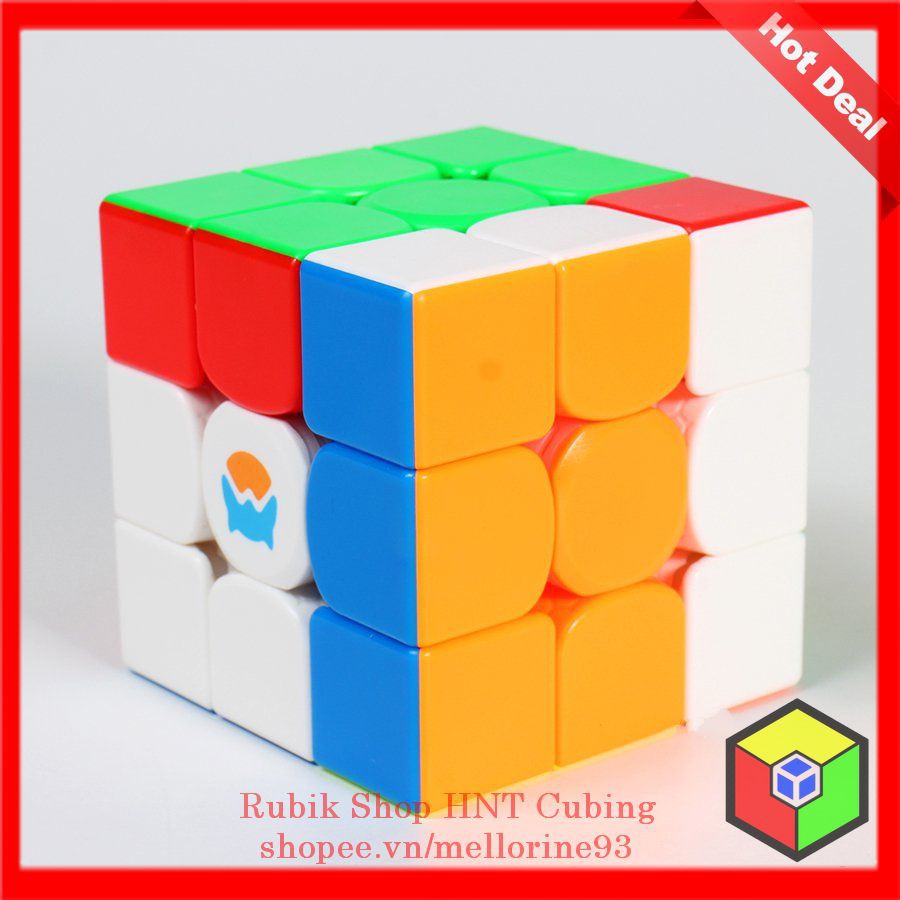 Rubik 3x3 Gan Monster Go MG3 3x3x3 Đồ Chơi Rubic Khối Lập Phương 3 Tầng HNT Cubing