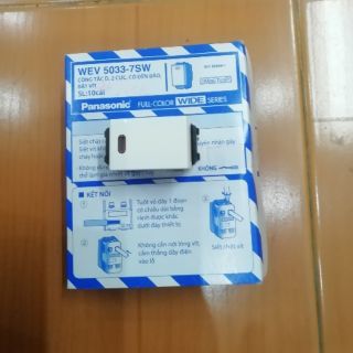 Công tắc D, 2 cực, có đèn báo panasonic