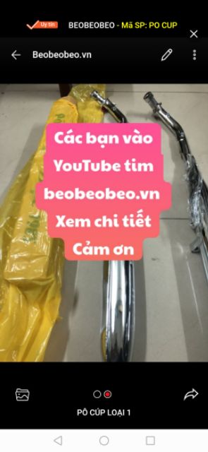 Pô cúp dam tốt