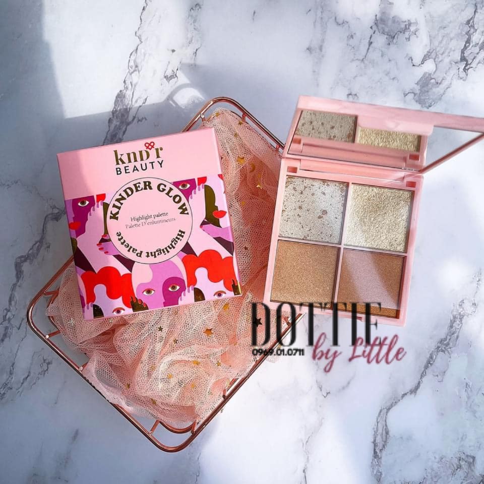 Bảng phấn bắt sáng Kinder Glow Highlighter Palette