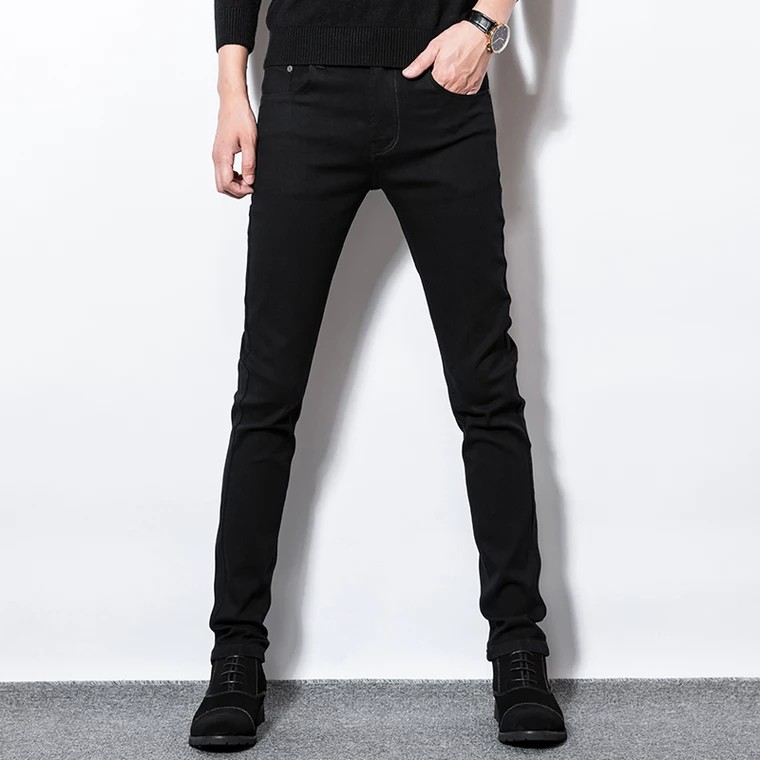 CÓ SIZE ĐẠI BIG SIZE QUẦN JEAN NAM DÀI ĐEN TRƠN THANH LỊCH VẢI CO GIÃN CÓ BIG SIZE