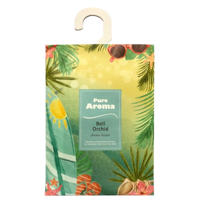 Túi thơm để tủ quần áo treo phòng Pure Aroma mùi tinh dầu hoa thiên nhiên 26g