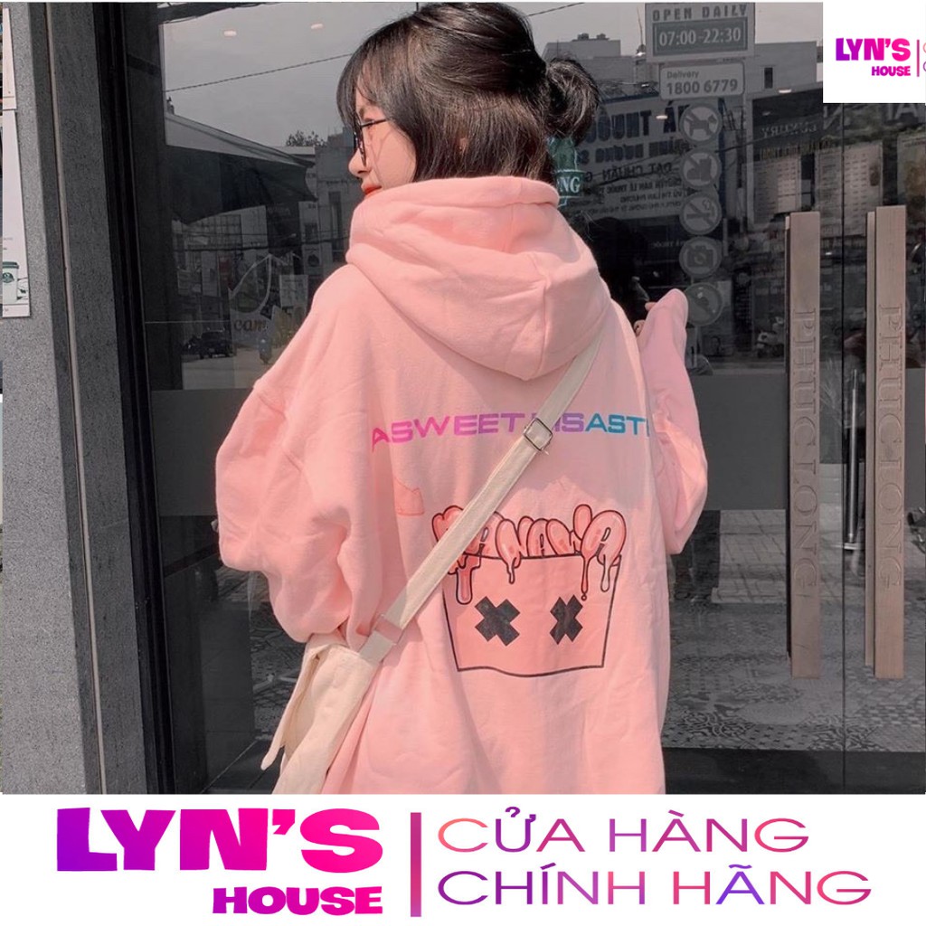 Áo khoác hoodie Lyn House Chống Rét Cho Nam nữ Cho Cặp Đôi BANAWA, Chất Nỉ Unisex Form rộng Có 4 Màu Ulzzang | BigBuy360 - bigbuy360.vn