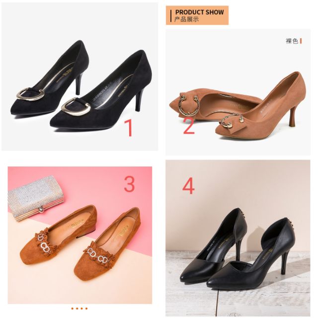 Giày nữ Dusto size 34 (nhiều mẫu)