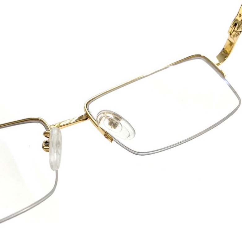 Gọng kính kim loại cắt cước dáng vuông nam nữ TAMANHEYEWEAR - Nhận cắt mắt cận , viễn, loạn theo yêu cầu