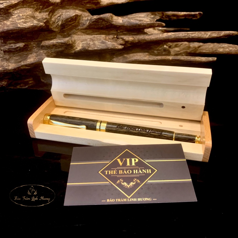 Bút Ký Trầm Hương  Phong Thủy Sánh Chìm Cao Cấp Dành Cho Doanh Nhân Sang Trọng Đẳng Cấp Quà Tặng Sếp