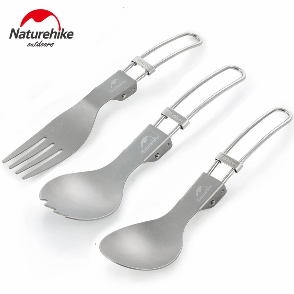 Muỗng nĩa Titanium dã ngoại Naturehike NH18C001-J