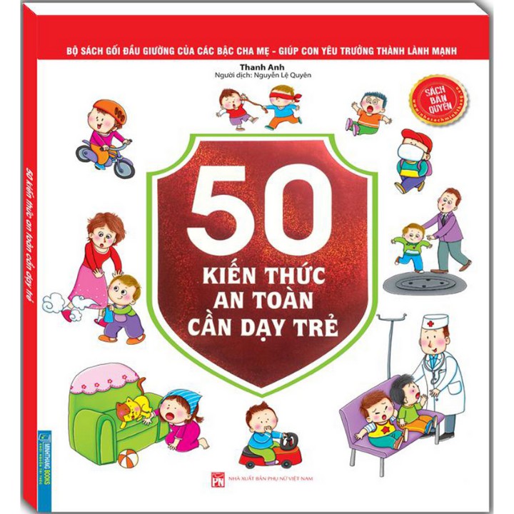 Sách - 50 kiến thức an toàn cần dạy trẻ