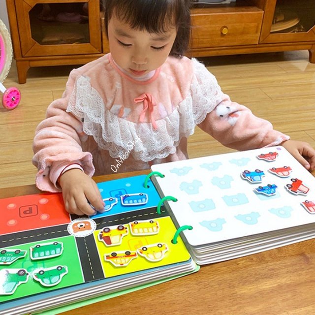 Bộ Học Liệu Bóc Dán Toán Học Thông Minh Đầu Đời Cho Bé Mathematics Quiet Book Học Liệu Bóc Dán Montessori Sách Bóc Dán