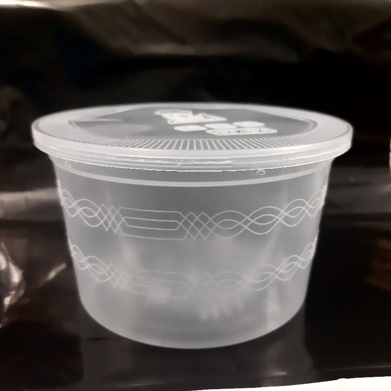 100 thố nhựa 500 ml có nắp đậy