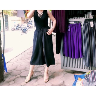 Quần ống rộng lửng size 45 đến 70 kg