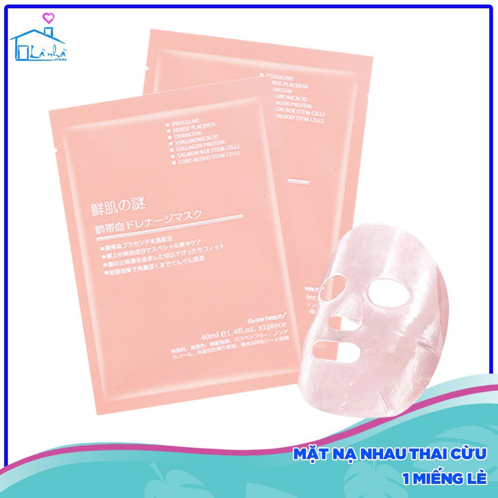 Mặt nạ nhau thai cừu, sáng da, mờ nám