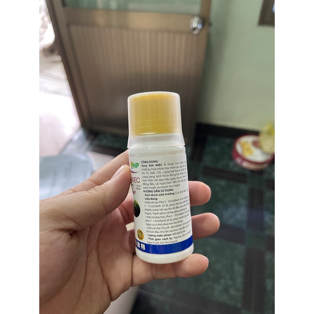 TONY 920 40EC – THUỐC KÍCH THÍCH SINH TRƯỞNG DÀNH CHO CÂY TRỒNG 50ml