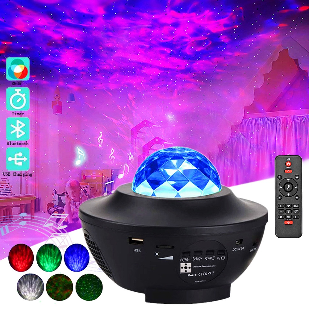 Đèn ngân hà đèn galaxy kiêm loa bluetooth hot tiktok