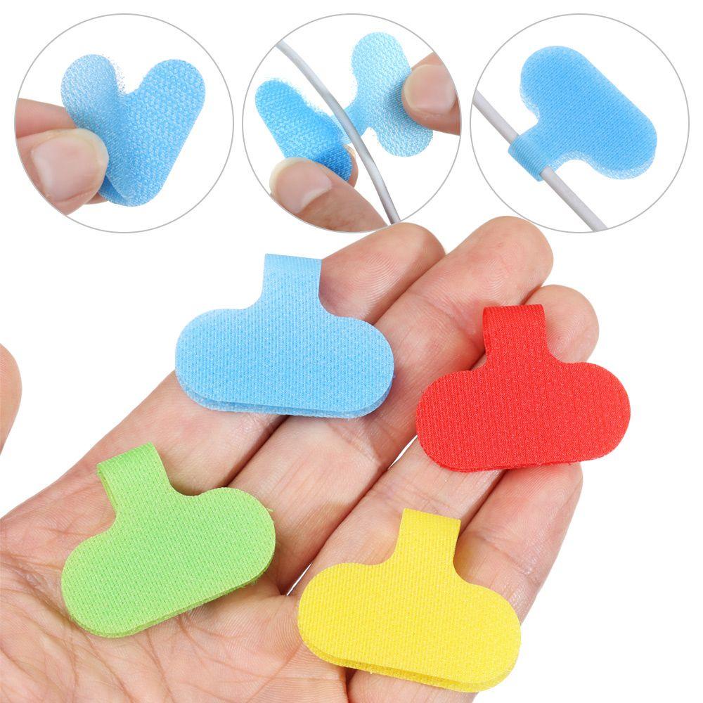 PISTA Bộ 5 Miếng Dán Cố Định Dây Cáp Tiện Lợi