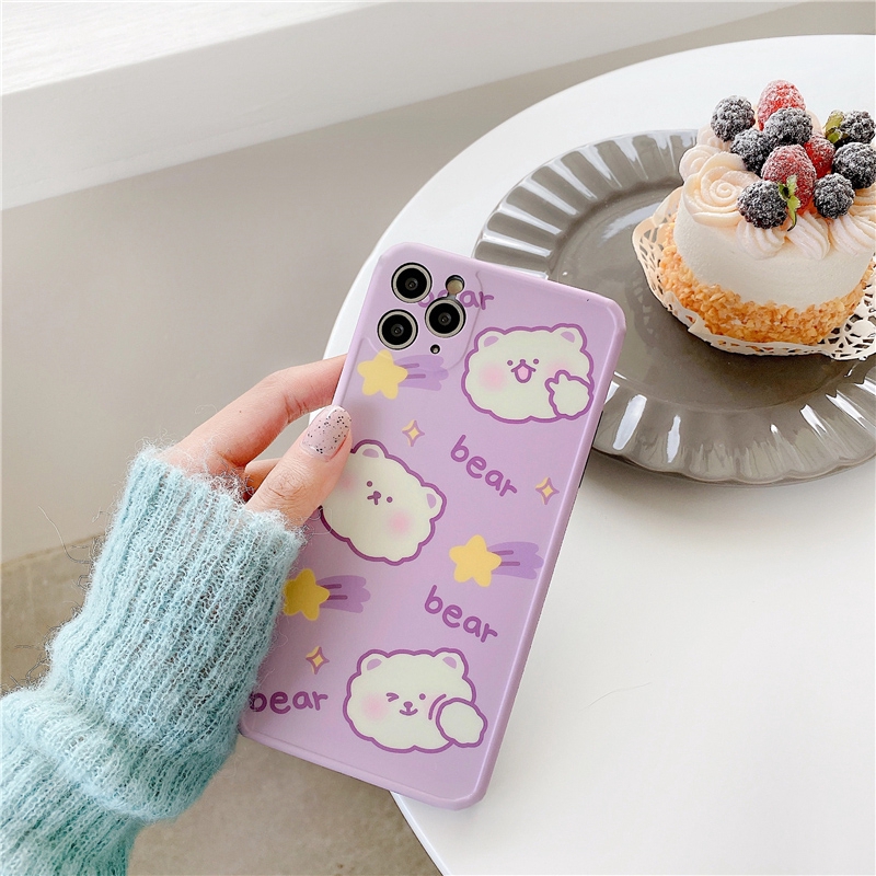 Ốp iphone - Ốp lưng imd new Gấu kem tím 6/6s/6plus/6splus/7/8/7plus/8plus/x/xs/xsmax/11/11promax-Awifi Case U1-18 | BigBuy360 - bigbuy360.vn