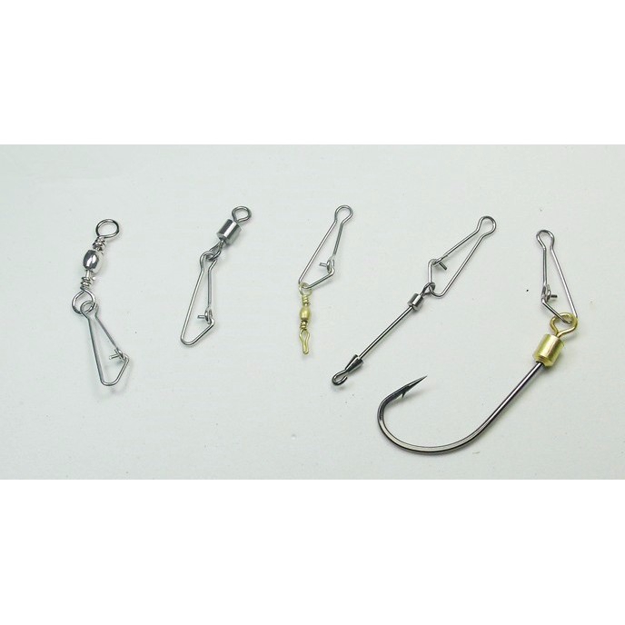 Set 50 móc câu cá bằng thép không gỉ 0# - 6# 12mm - 34mm 11-57kg