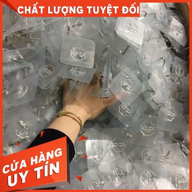 [ Trợ giá] Combo 10 Móc Dán Cường Lực Trong Suốt