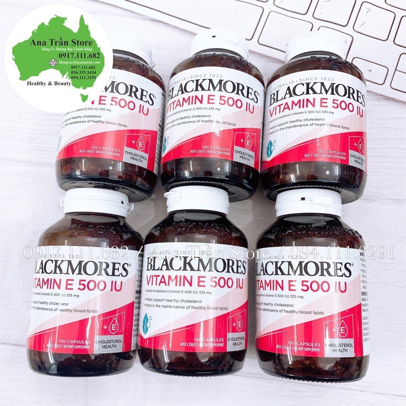 Vitamin E 500 iu Blacmores Natural