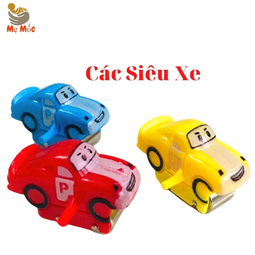 Đường Đua Robocar Poli - Bộ Mô hình Đồ Chơi Leo Thang, Bậc Thang - Cầu Trượt Vui Nhộn [Shop Mẹ Mốc]