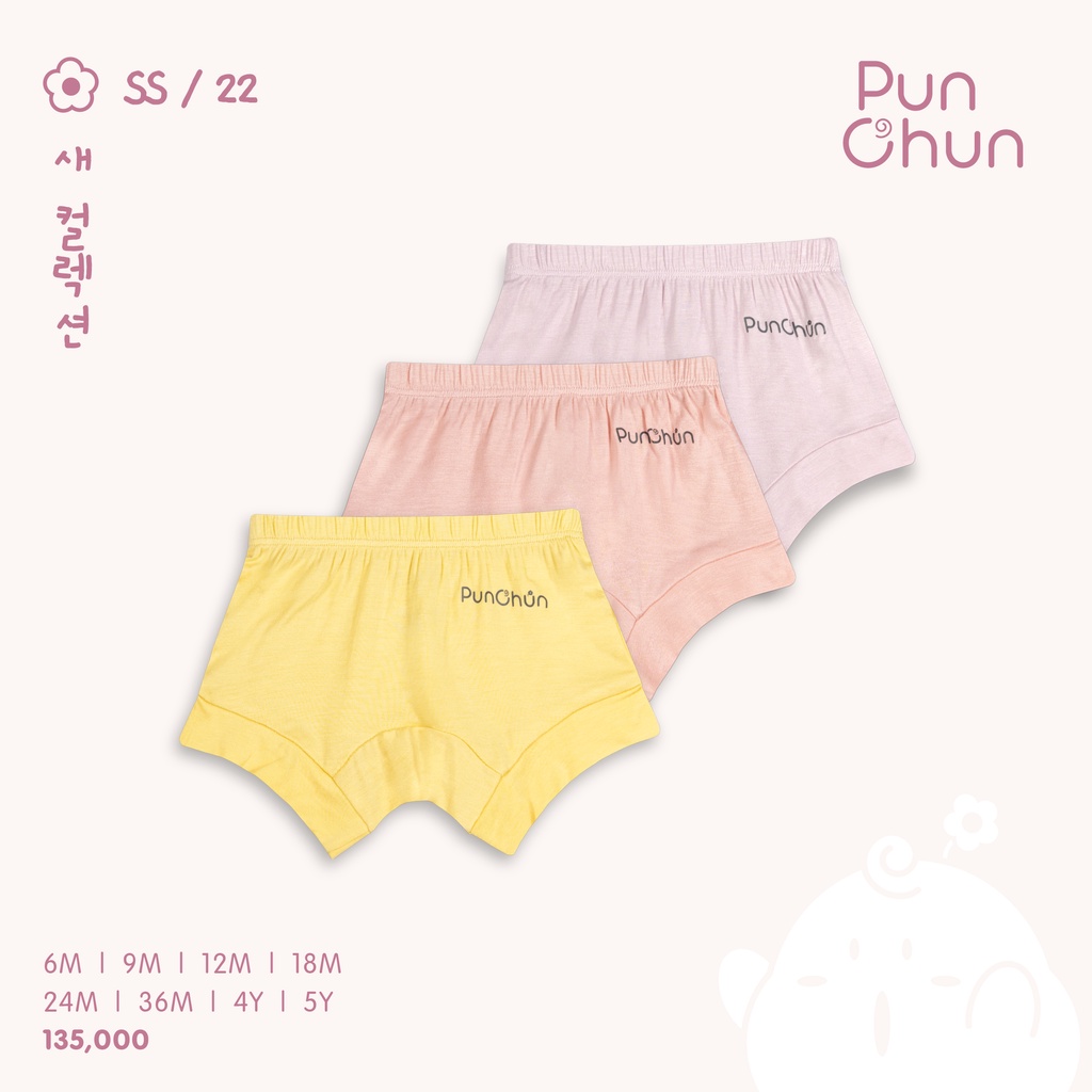 [TĂNG 1 SIZE ] Set quần bom Punchun bé gái form quần ôm cần tăng size