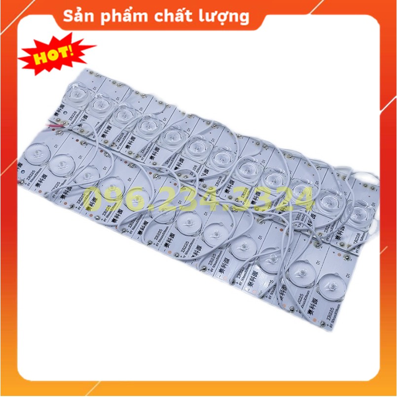 🔥Mới🔥Bóng LED 6V  cho đèn nền Tivi từ 32 - 120 ich Có Nền Nhôm Tản Nhiệt