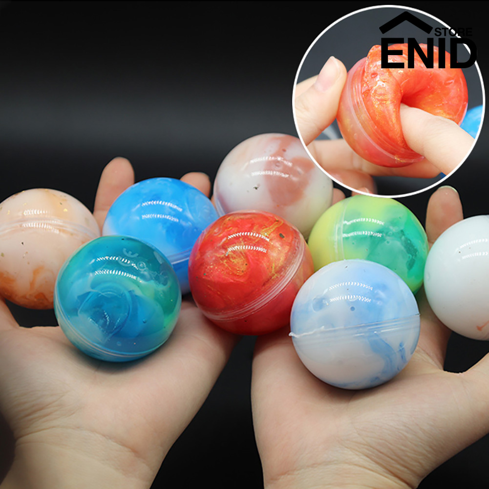 Set 2 Đồ Chơi Slime Mềm Hình Các Hành Tinh Hệ Mặt Trời Giúp Giảm Căng Thẳng