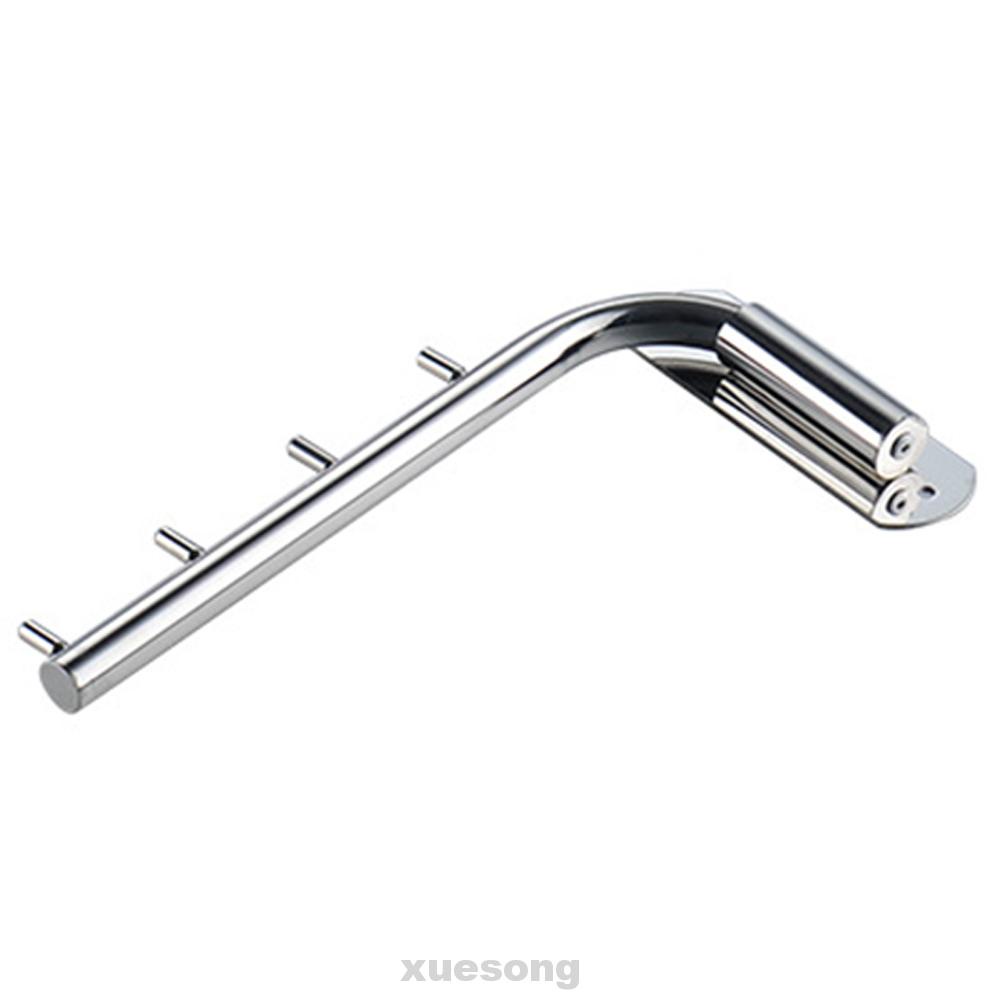 Giá treo quần áo gắn tường bằng thép không gỉ tiết kiệm không gian