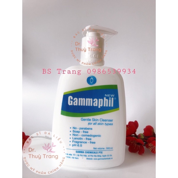 GAMMAPHIL 125ml - 150ml - 500ml sữa rửa mặt, sữa tắm gamaphil