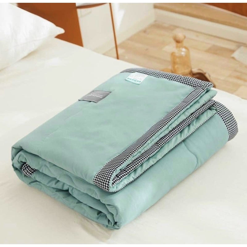 Chăn hè cotton đũi 3 lớp zarahome nhập khẩu 2m3x2m mềm mịn siêu mát lạnh