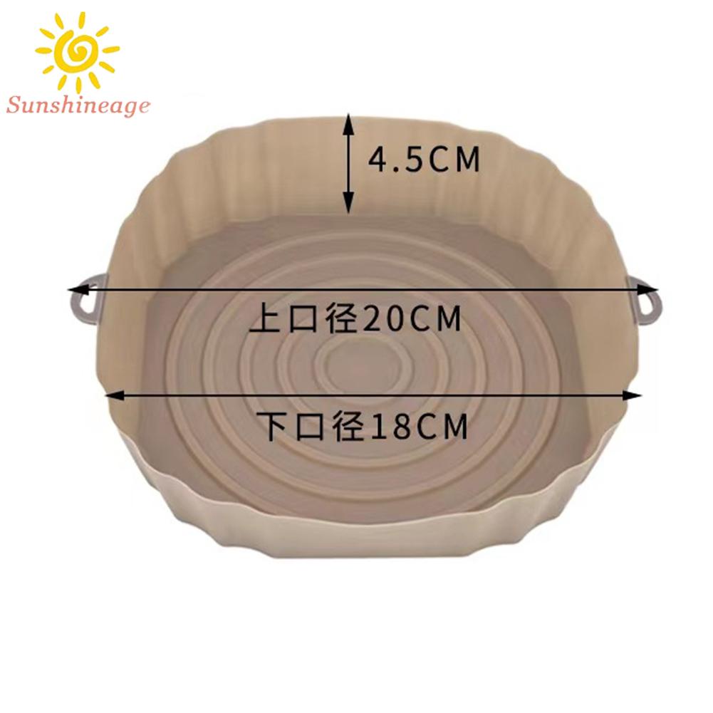 Air Fryer  food grade silicone Pot Baking Basket Oven Non Stick Liners Air Replacement gnfHkUxk UIMTYrr MIDrRkk
