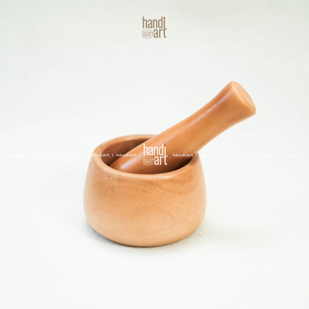 Bộ chày giã cối gỗ hiện đại- mortar pestle | BigBuy360 - bigbuy360.vn