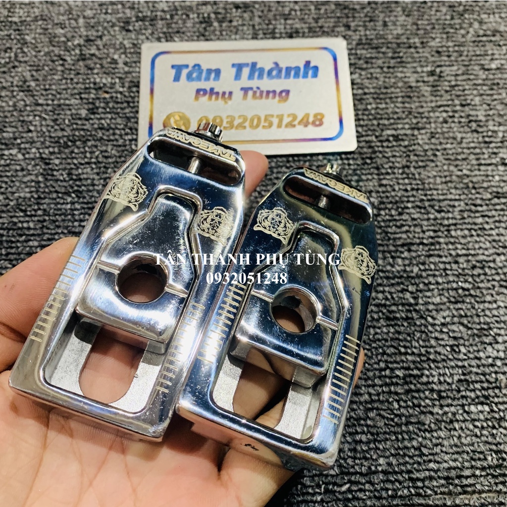 Pat tăng sên Wave Dream Inox 304 dày kèm 2 ốc Salaya