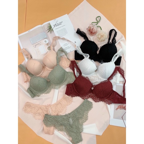 bộ đồ lót ⚡ freeship ⚡ bộ áo lot ren siêu nâng đẩy cao cấp c3425 | BigBuy360 - bigbuy360.vn