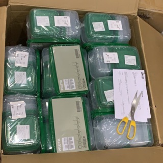 Set 17 hộp lưu trữ thức ăn Ikea
