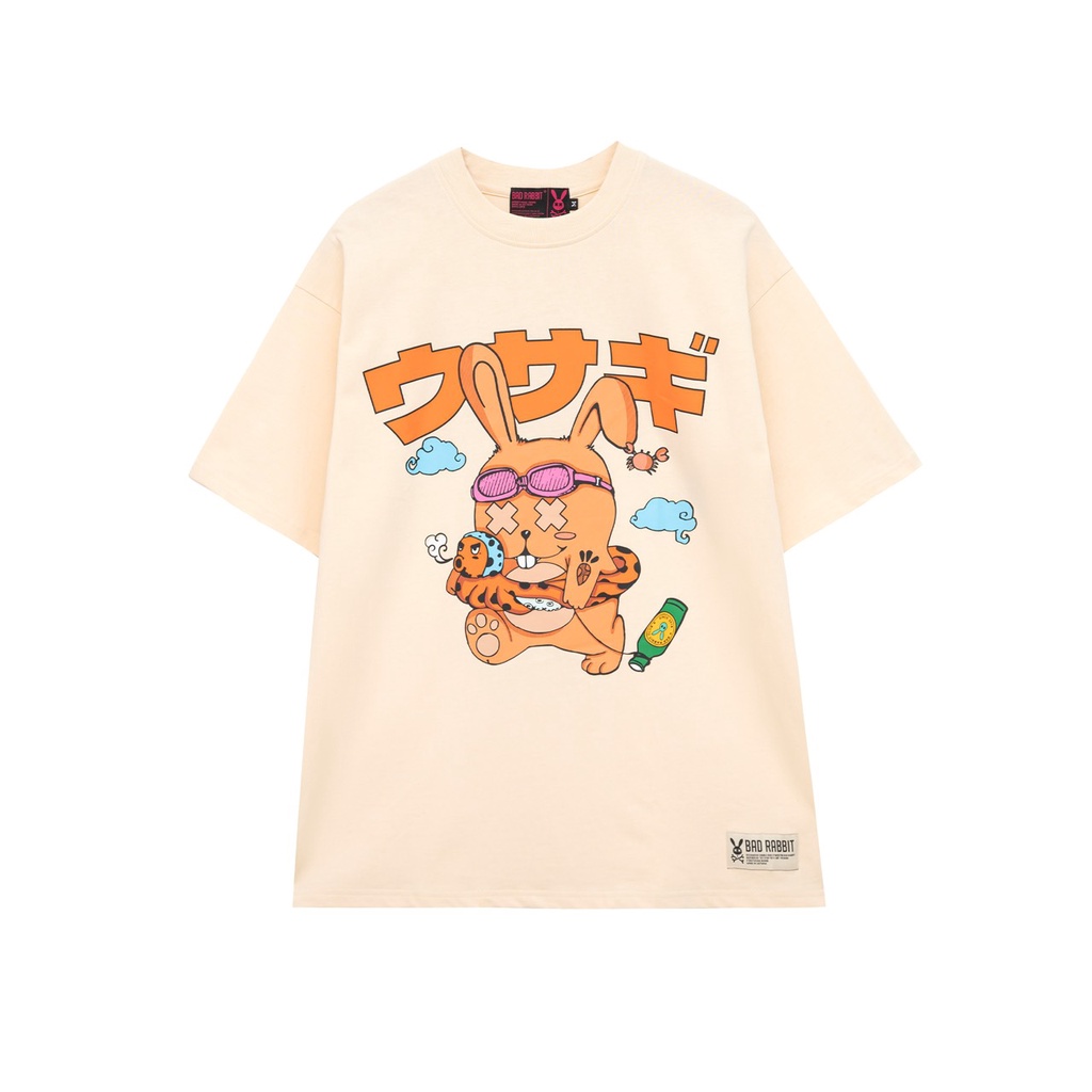 Áo Thun Unisex Bad Rabbit HANGOVER RABBIT 100% Cotton - Local Brand Chính Hãng